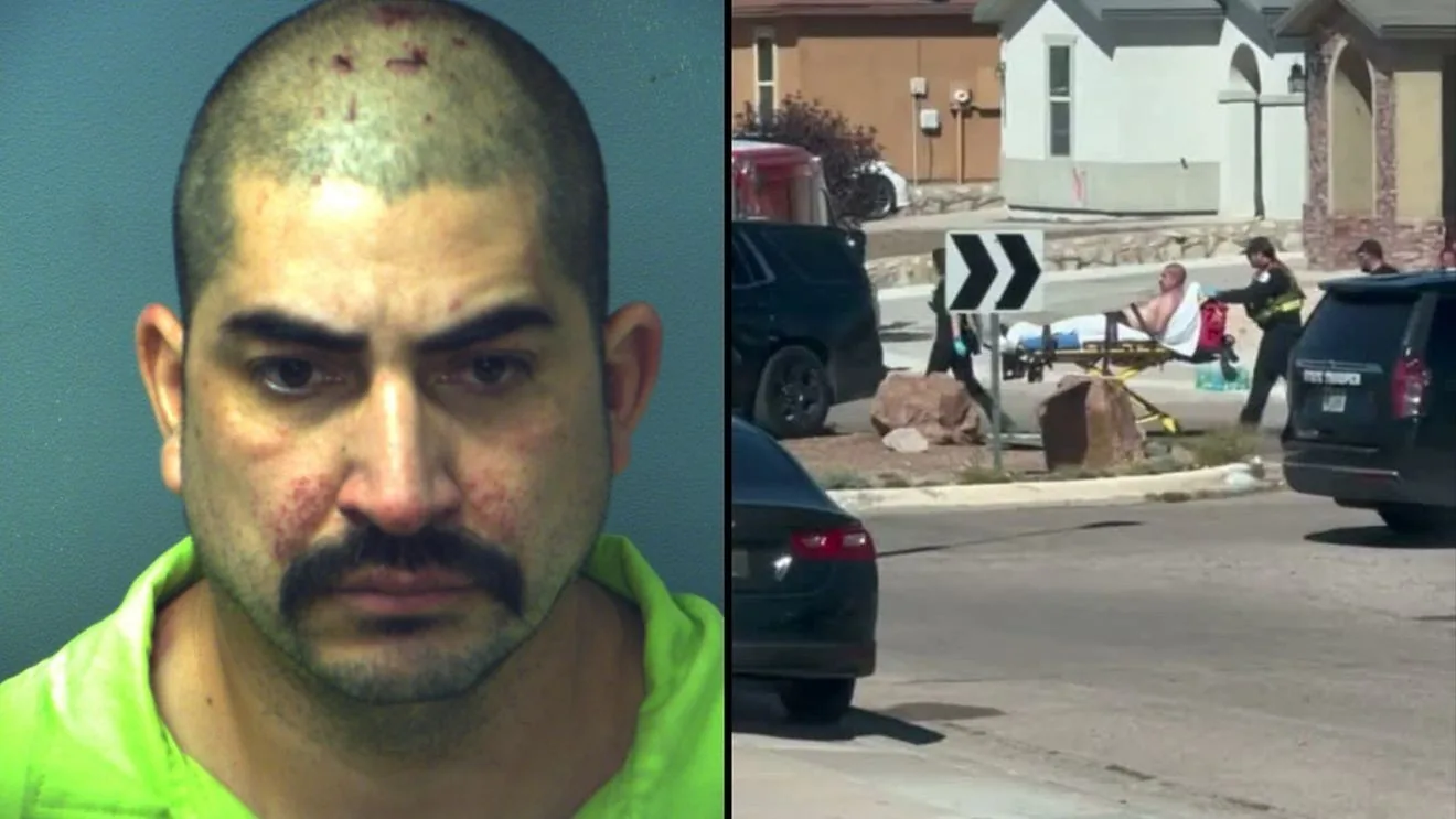 Police investigate a house in East El Paso after a fatal shooting and chase